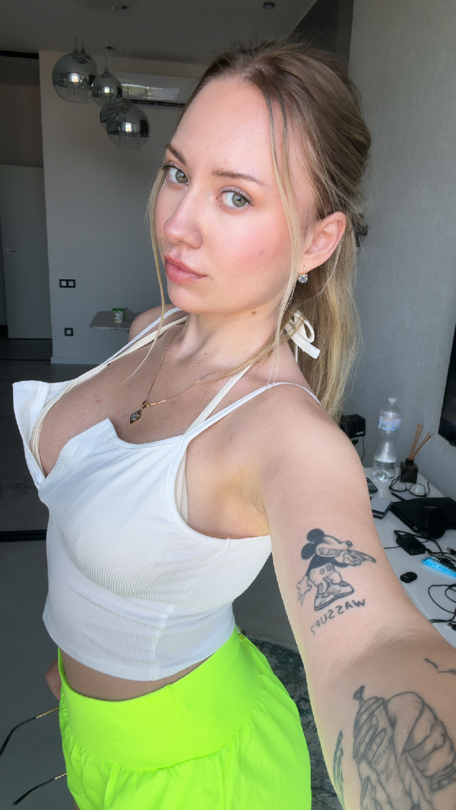 KateV in her underwear in Petaling Jaya