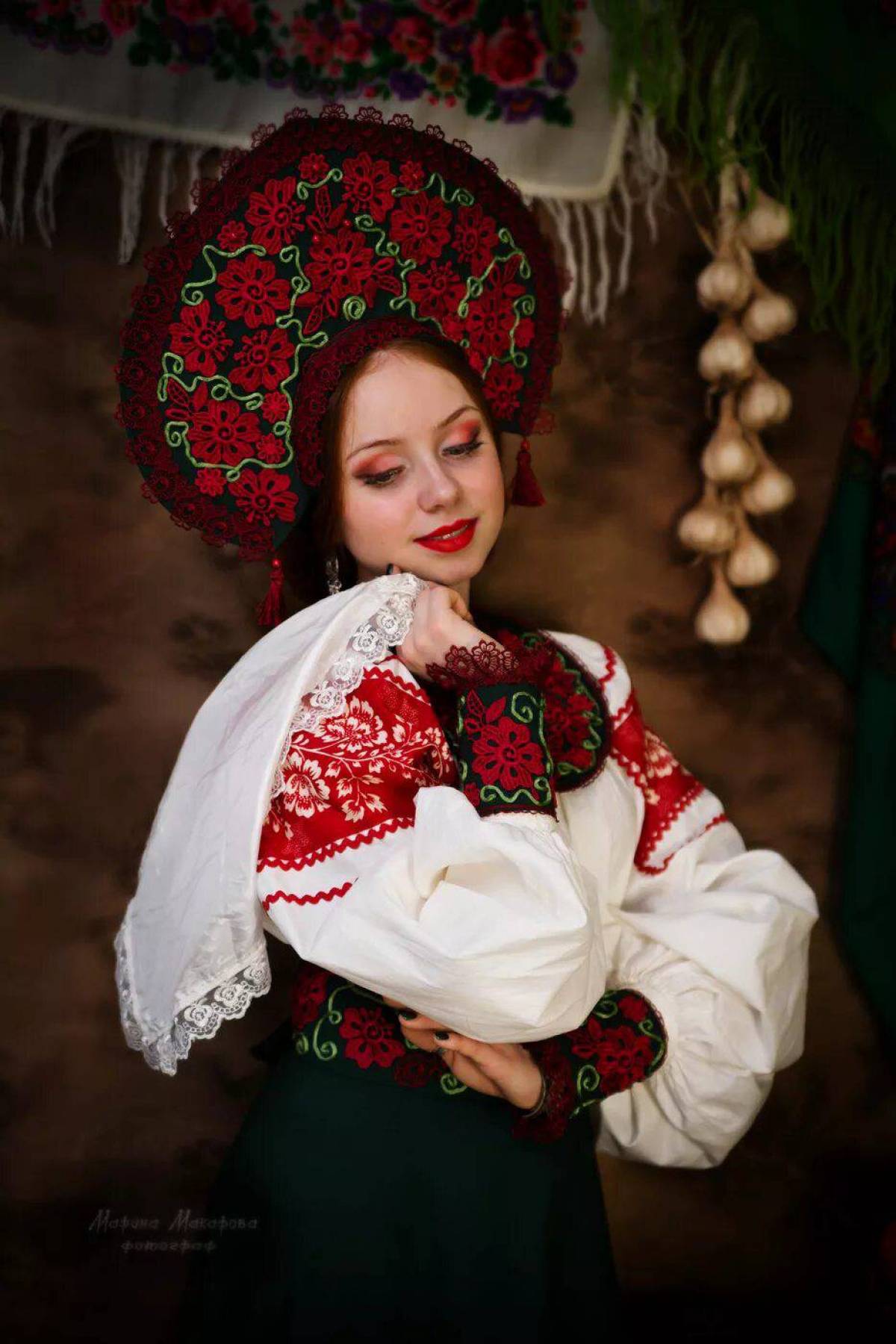 Women in Slavic costumes underwear in Petaling Jaya