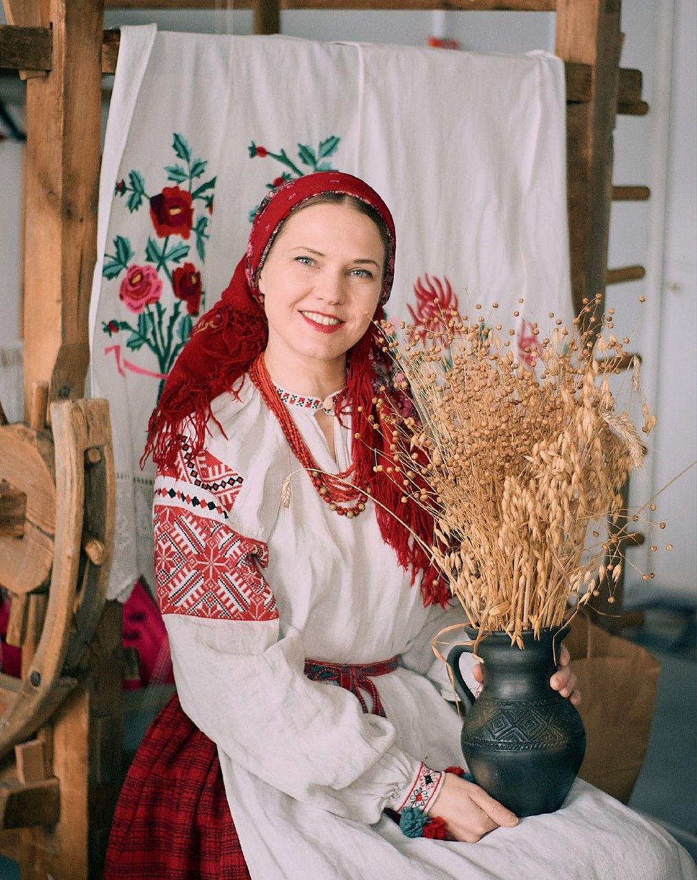 Women in Slavic costumes in Petaling Jaya