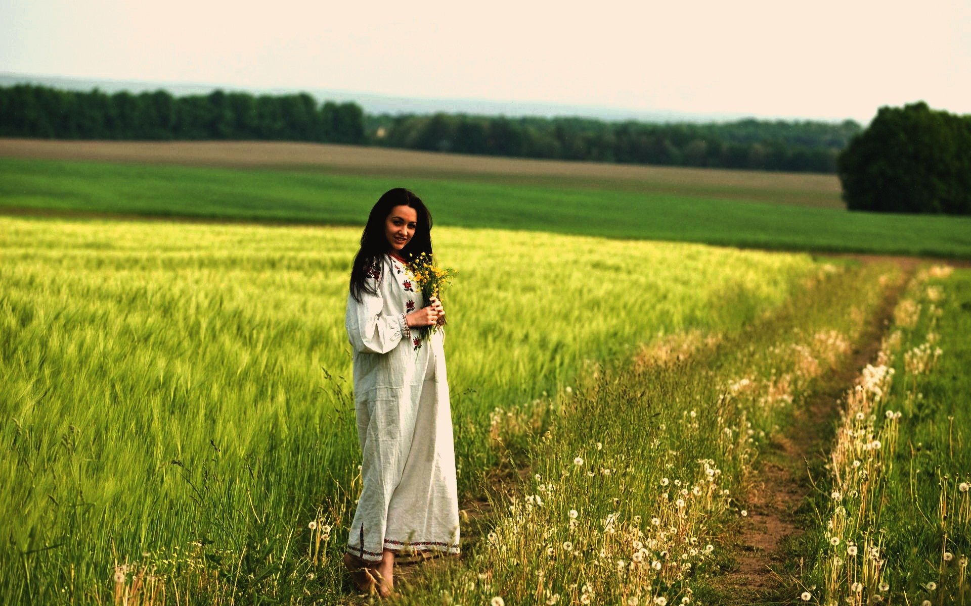 Women in Slavic costumes in Petaling Jaya