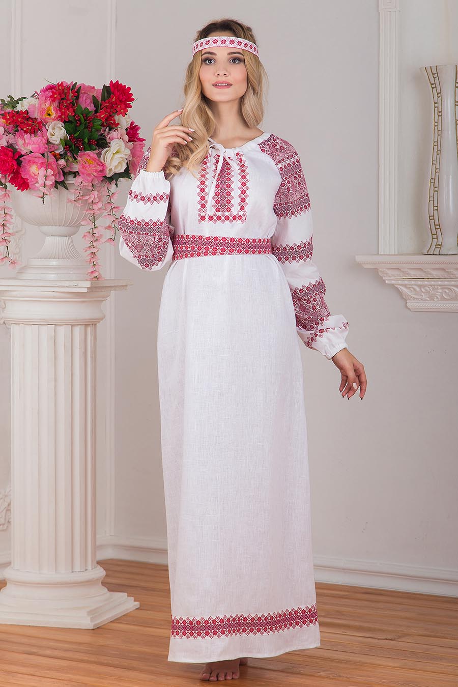 Women in Slavic costumes in Petaling Jaya