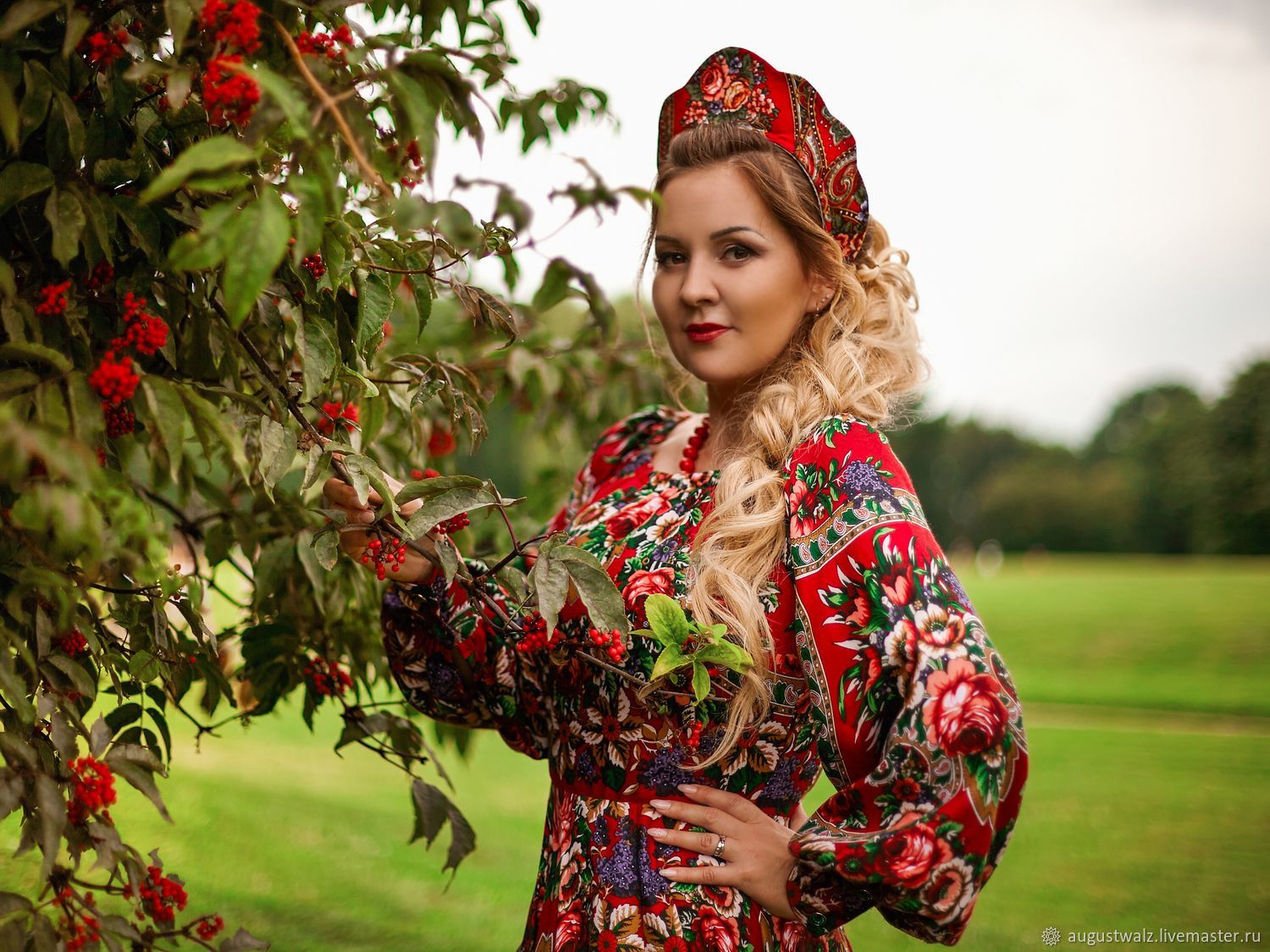 Women in Slavic costumes in Petaling Jaya