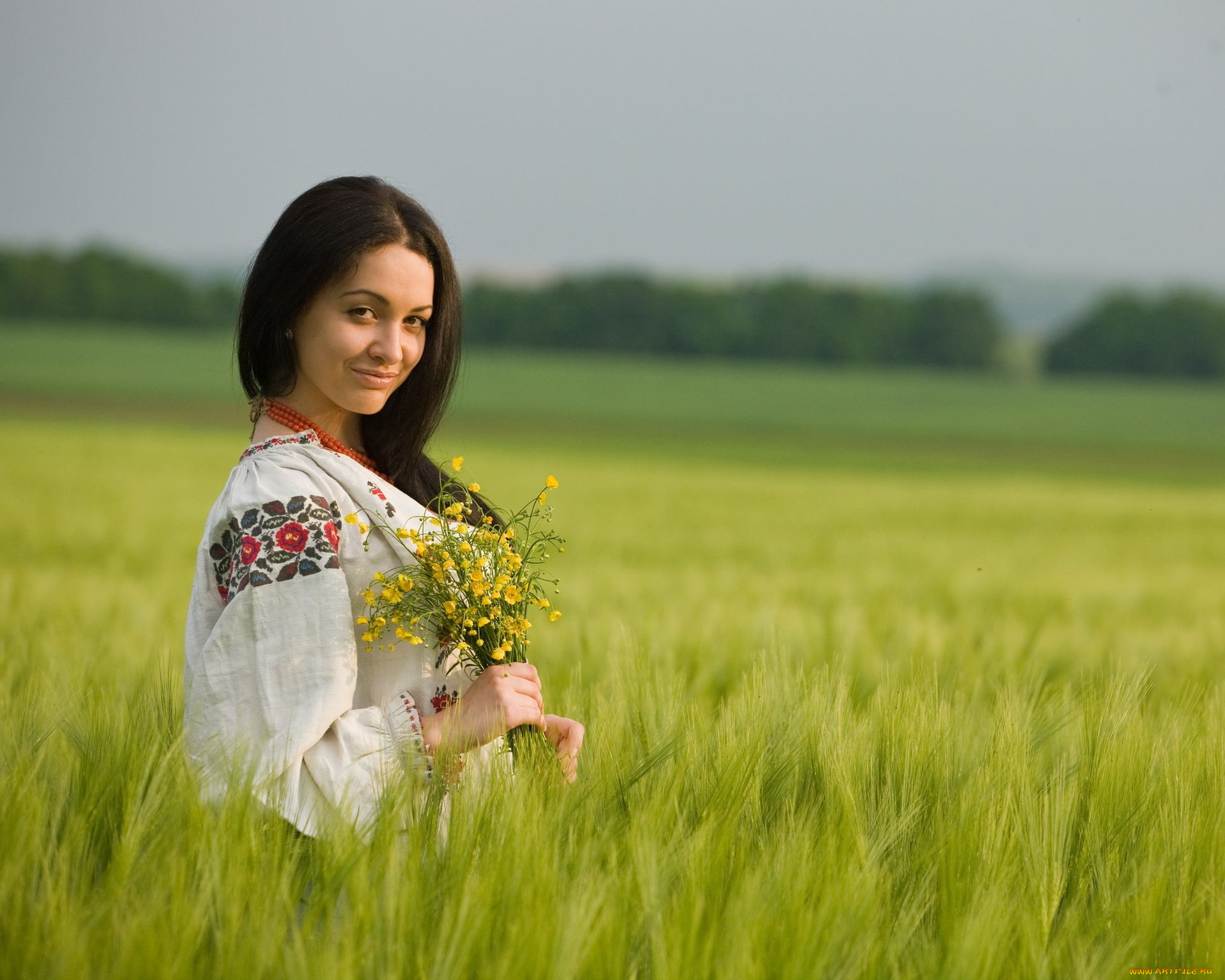 Women in Slavic costumes in Petaling Jaya