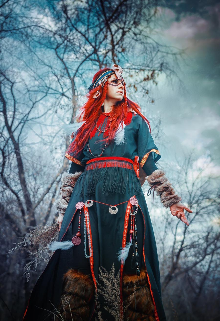 Girls in Slavic costumes underwear in Petaling Jaya