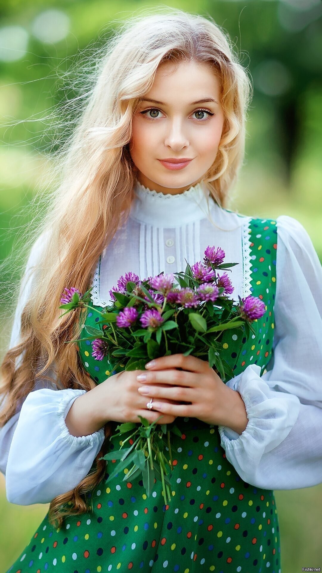 Girls in Slavic costumes in Petaling Jaya