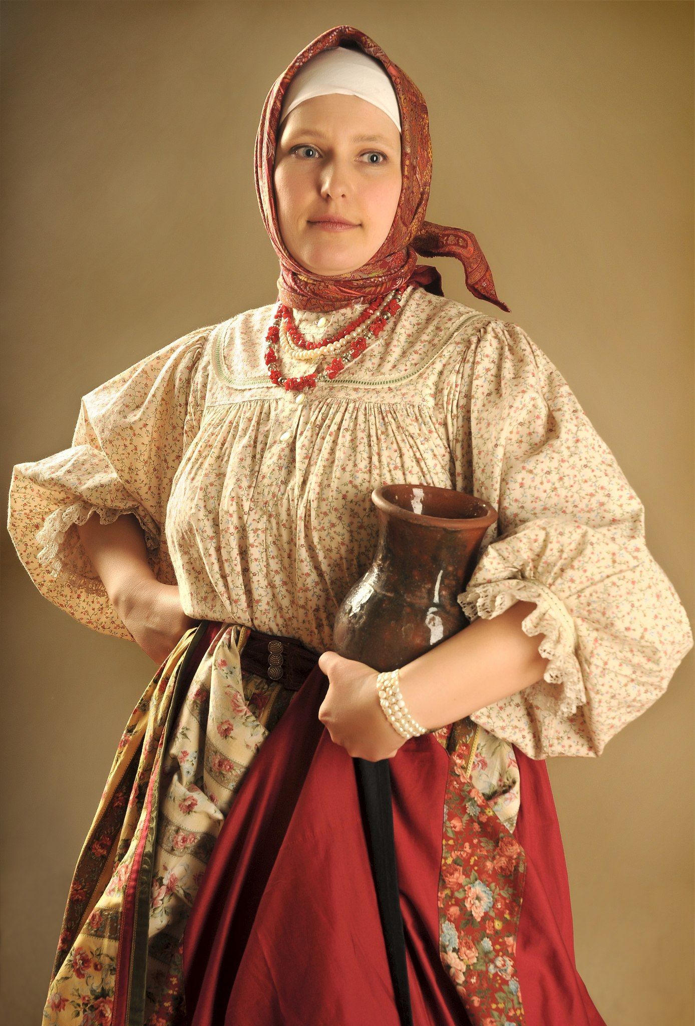 Girls in Slavic costumes in Petaling Jaya