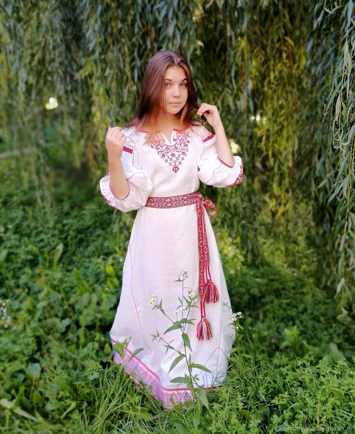 Girl Girls in Slavic costumes in Petaling Jaya